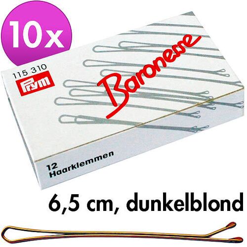 Prym Baronesse Haarklemmen Dunkelblond