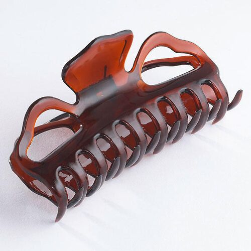 H+B Italia Wellenklammer groß Havanna