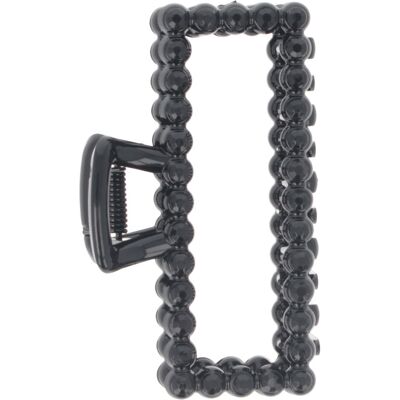 Solida Haarklammer mit schwarzem Strass Solida Haarklammer mit schwarzem Strass