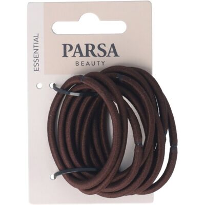 PARSA Beauty Haargummis groß Braun, 9 Stück PARSA Beauty Haargummis groß Braun, 9 Stück