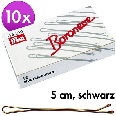 Prym Baronesse Haarklemmen Schwarz Prym Baronesse Haarklemmen Schwarz