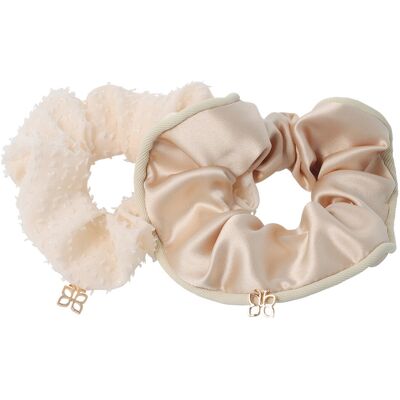 PARSA Beauty Srunchie-Set Nude 2 Stück PARSA Beauty Srunchie-Set Nude 2 Stück