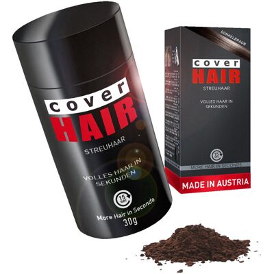 Cover Hair Volumen Dunkelbraune Mikrofaser - Haarspray für dünner werdendes Haar Cover Hair Volumen Dunkelbraune Mikrofaser - Haarspray für dünner werdendes Haar