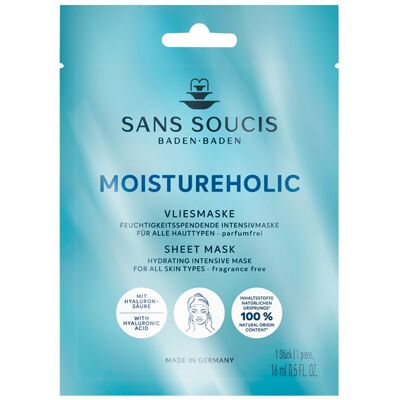 SANS SOUCIS Moistureholic Vliesmaske 1 Stück SANS SOUCIS Moistureholic Vliesmaske 1 Stück