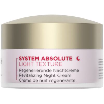 50ml ANNEMARIE BÖRLIND SYSTEM ABSOLUTE SYSTEM ANTI-AGING Regenerierende Nachtcreme Light 50ml ANNEMARIE BÖRLIND SYSTEM ABSOLUTE SYSTEM ANTI-AGING Regenerierende Nachtcreme Light