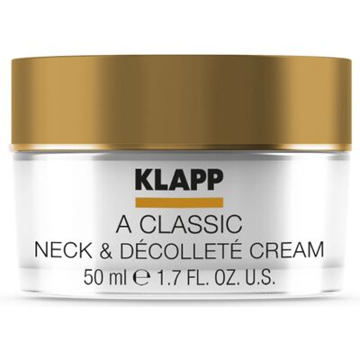 KLAPP A CLASSIC Hals & Decolleté Creme - Revitalisierende Hautpflege KLAPP A CLASSIC Hals & Decolleté Creme - Revitalisierende Hautpflege