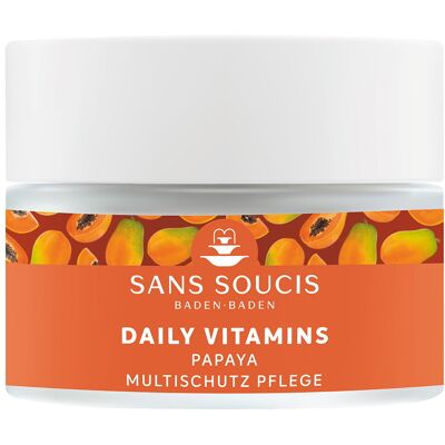 SANS SOUCIS DAILY VITAMINS Papaya Multischutz Pflege 50 ml SANS SOUCIS DAILY VITAMINS Papaya Multischutz Pflege 50 ml