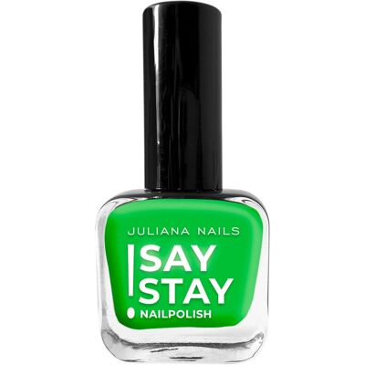 Juliana Nails Say Stay! Nail Polish Neon Hashtag Green 10 ml Juliana Nails Say Stay! Nail Polish Neon Hashtag Green 10 ml