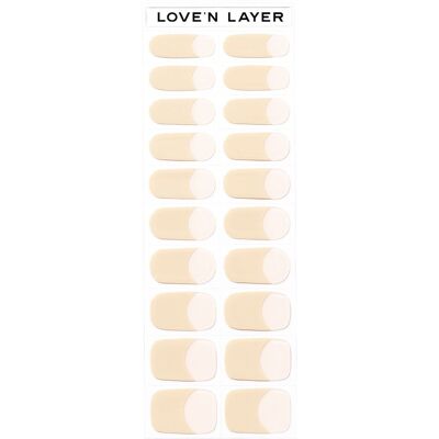 Love'n Layer French Manicure Layers Pale - Nageldesign-Set Love'n Layer French Manicure Layers Pale - Nageldesign-Set