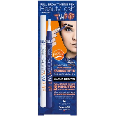 RefectoCil BeautyLash TWO GO Set Black Brown RefectoCil BeautyLash TWO GO Set Black Brown