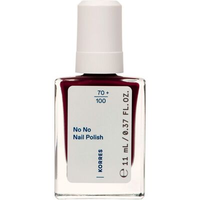 KORRES No No Nail Polish 59 Burgundy Red 11 ml KORRES No No Nail Polish 59 Burgundy Red 11 ml