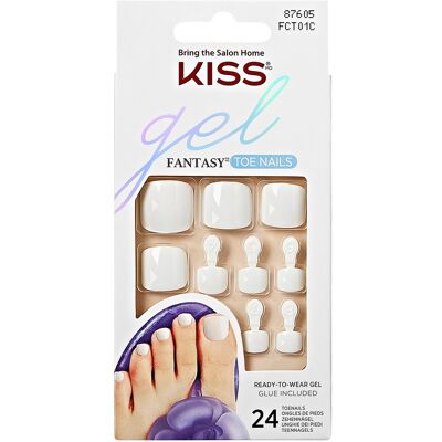 Kiss Gel Fantasy Toenails This is Classic Kiss Gel Fantasy Toenails This is Classic