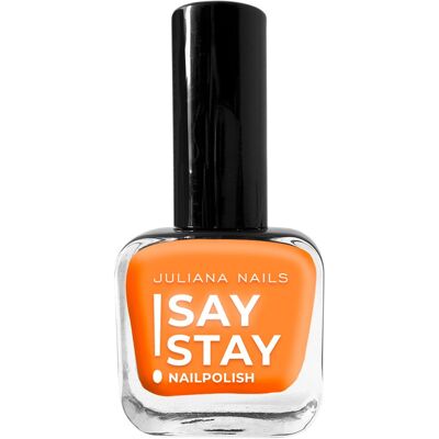 Juliana Nails Say Stay! Nail Polish Neon Trending Tangerine 10 ml Juliana Nails Say Stay! Nail Polish Neon Trending Tangerine 10 ml