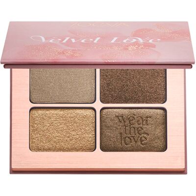 ZOEVA Velvet Love Lidschatten-Quart Emerald Green Eyes - Lidschattenpalette ZOEVA Velvet Love Lidschatten-Quart Emerald Green Eyes - Lidschattenpalette