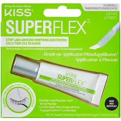 Kiss Super Flex Latex Glue Clear 02 4,5 g Kiss Super Flex Latex Glue Clear 02 4,5 g