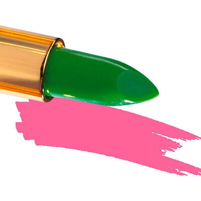 Ikos Grün/Rosen Lippenstift - Farbwechsel, 24h, Pflegend Ikos Grün/Rosen Lippenstift - Farbwechsel, 24h, Pflegend
