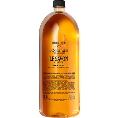 500ml L'Occitane Lavendel Flüssigseife Refill 500ml L'Occitane Lavendel Flüssigseife Refill