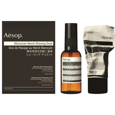 Aesop Néroli Marocain Rasur-Set - Serum 60 ml + After Shave Lotion Aesop Néroli Marocain Rasur-Set - Serum 60 ml + After Shave Lotion