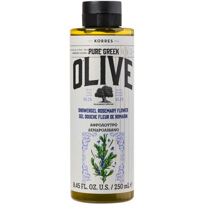 KORRES Pure Greek Olive Showergel Rosemary Flower 250 ml KORRES Pure Greek Olive Showergel Rosemary Flower 250 ml
