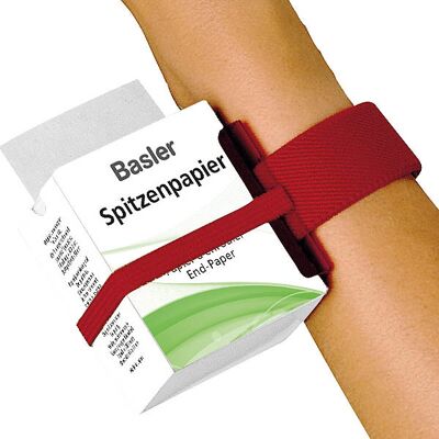 Fripac Medis Handgelenkspender - Roter Spitzenpapierhalter Fripac Medis Handgelenkspender - Roter Spitzenpapierhalter