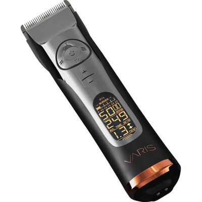 VARIS Clipper VC42 - Einfaches Styling, Akkuanzeige, Für alle Haartypen - Haarschneider VARIS Clipper VC42 - Einfaches Styling, Akkuanzeige, Für alle Haartypen - Haarschneider