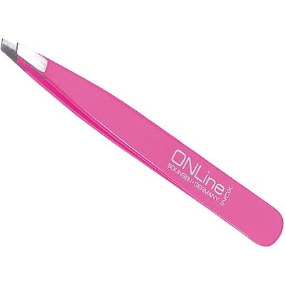 Pink Edelstahl Pinzette - Präzisionshaarfasser Pink Edelstahl Pinzette - Präzisionshaarfasser