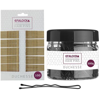 Efalock Professional Haarspangen & Klammern - 5cm Duchesse - Schwarz Efalock Professional Haarspangen & Klammern - 5cm Duchesse - Schwarz