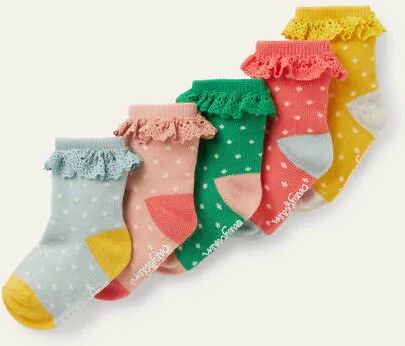 Mini Mehrfarbig Rüschensocken im 5er-Pack Baby Baby Boden, 68, Multi Mini Mehrfarbig Rüschensocken im 5er-Pack Baby Baby Boden, 68, Multi
