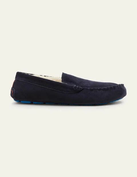 Boden Navy Mokassin-Hausschuhe Herren Boden, 42, Navy