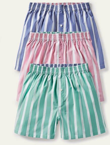 Boden Streifenmix, Set Gewebte Boxershorts im 3er-Pack Herren Boden, M, Stripe Mix Boden Streifenmix, Set Gewebte Boxershorts im 3er-Pack Herren Boden, M, Stripe Mix