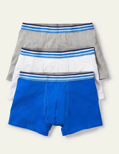 Boden Unifarben/Bodendesign, Set Jersey-Boxershorts im 3er-Pack Herren Boden, M, Blue