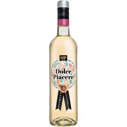 Cuatro Rayas Dolce Piacere Verdejo Frizzante 8% Vol. Lieblich aus Spanien