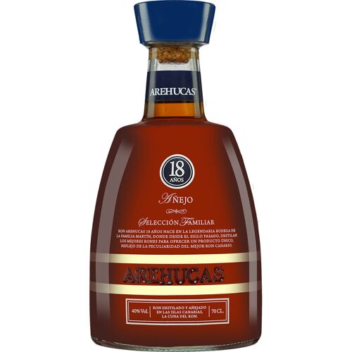Destilerías Arehucas Ron Arehucas 18 Jahre - 0,7 L. 40% Vol. aus Spanien