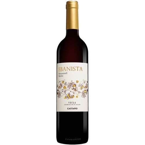 Castaño Ebanista Monastrell Merlot 2024 13.5% Vol. Rotwein Trocken aus Spanien