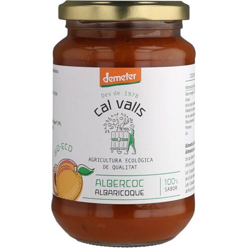 Cal Valls Aprikosenmarmelade (Demeter) - 375g aus Spanien
