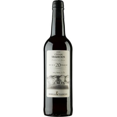 Tradición Cream »V.O.S. 20 años« 18.5% Vol. Sherry Süß aus Spanien Tradición Cream »V.O.S. 20 años« 18.5% Vol. Sherry Süß aus Spanien