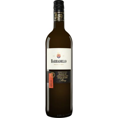 Barbadillo Blend of Amontillado Medium Dry 17.5% Vol. Sherry Halbtrocken aus Spanien Barbadillo Blend of Amontillado Medium Dry 17.5% Vol. Sherry Halbtrocken aus Spanien