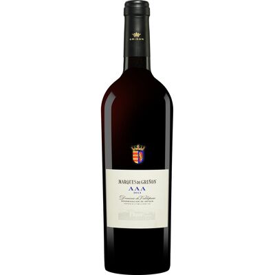 Marqués de Griñón Dominio de Valdepusa »AAA« Blau 2013 15% Vol. Rotwein Trocken aus Spanien Marqués de Griñón Dominio de Valdepusa »AAA« Blau 2013 15% Vol. Rotwein Trocken aus Spanien