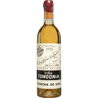 López de Heredia - Viña Tondonia Tondonia Viña Tondonia Blanco Gran Reserva 2004 12.5% Vol. Weißwein Trocken aus Spanien López de Heredia - Viña Tondonia Tondonia Viña Tondonia Blanco Gran Reserva 2004 12.5% Vol. Weißwein Trocken aus Spanien