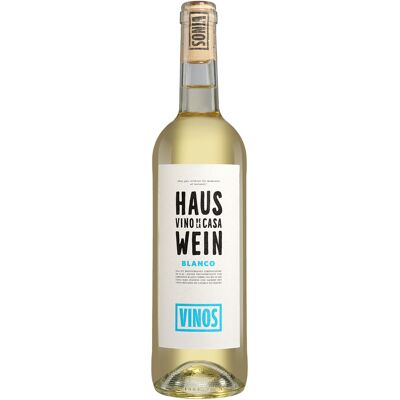 Hauswein Blanco 12.5% Vol. Weißwein Trocken aus Spanien Hauswein Blanco 12.5% Vol. Weißwein Trocken aus Spanien