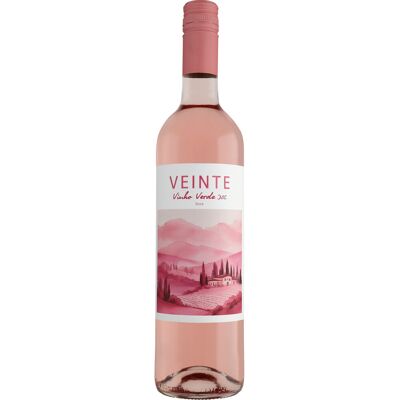 Casa Santos Lima Veinte Vinho Verde Rosé 2025 9% Vol. Roséwein Halbtrocken aus Spanien Casa Santos Lima Veinte Vinho Verde Rosé 2025 9% Vol. Roséwein Halbtrocken aus Spanien