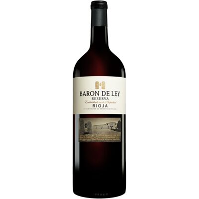 Barón de Ley Reserva - 5,0 L. Jéroboam 2020 14% Vol. Rotwein Trocken aus Spanien Barón de Ley Reserva - 5,0 L. Jéroboam 2020 14% Vol. Rotwein Trocken aus Spanien