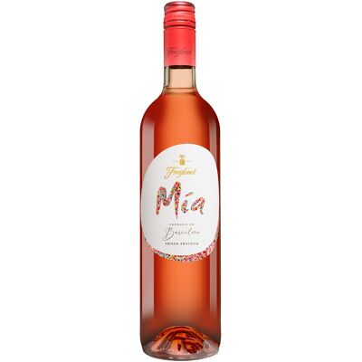Freixenet »MIA« Rosado 2025 11.5% Vol. Roséwein Halbtrocken aus Spanien Freixenet »MIA« Rosado 2025 11.5% Vol. Roséwein Halbtrocken aus Spanien