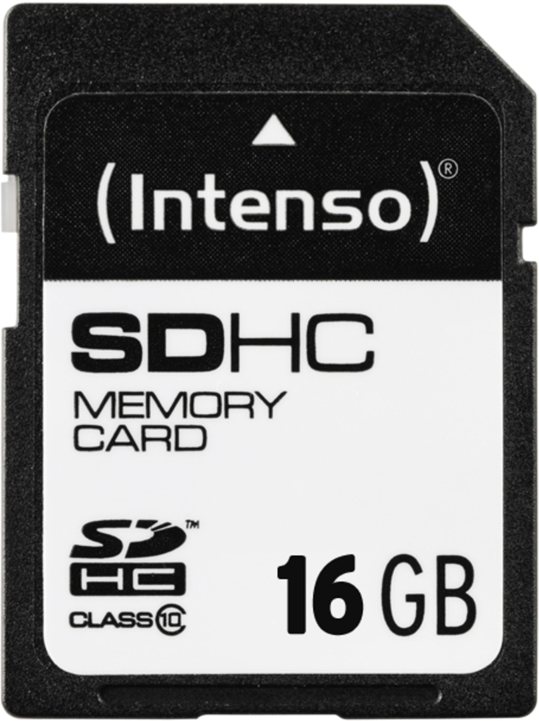 Intenso - 16GB SDHC Card CL10 für Card Recorder