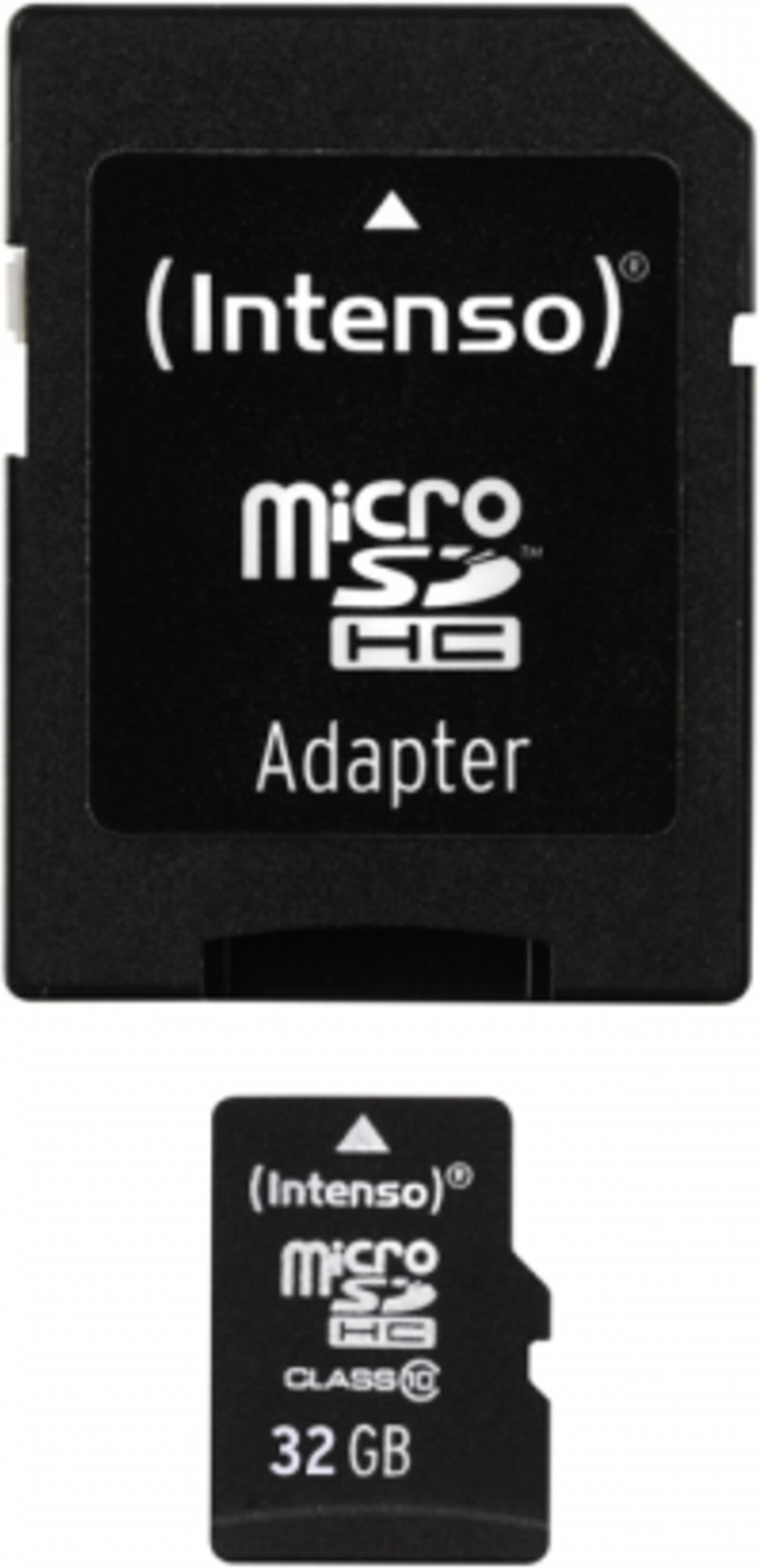 Intenso - 32GB Micro SDHC Card CL10 mit Adapter/ für Card Recorder