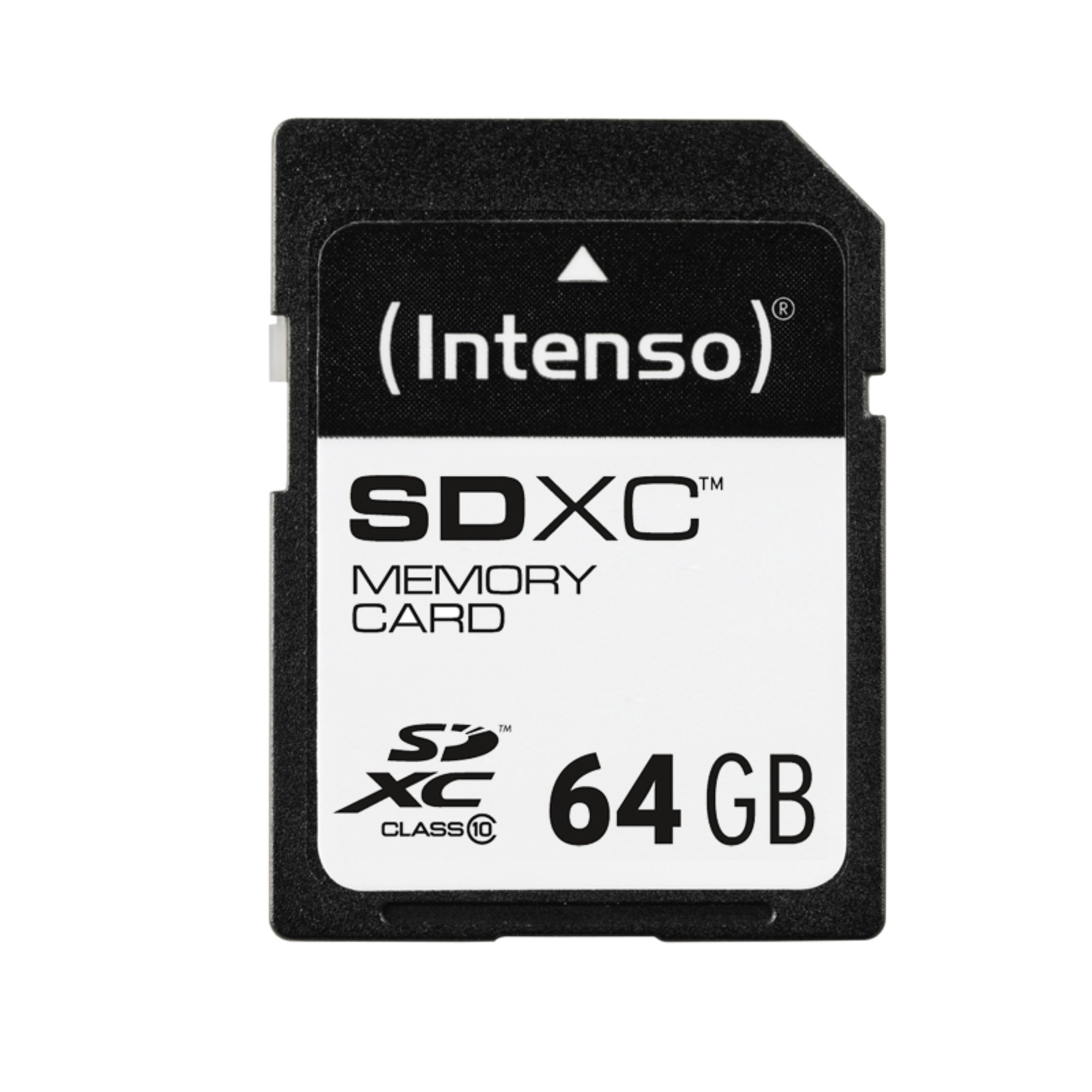 Intenso - 64GB SDHC Card CL10 für Card Recorder