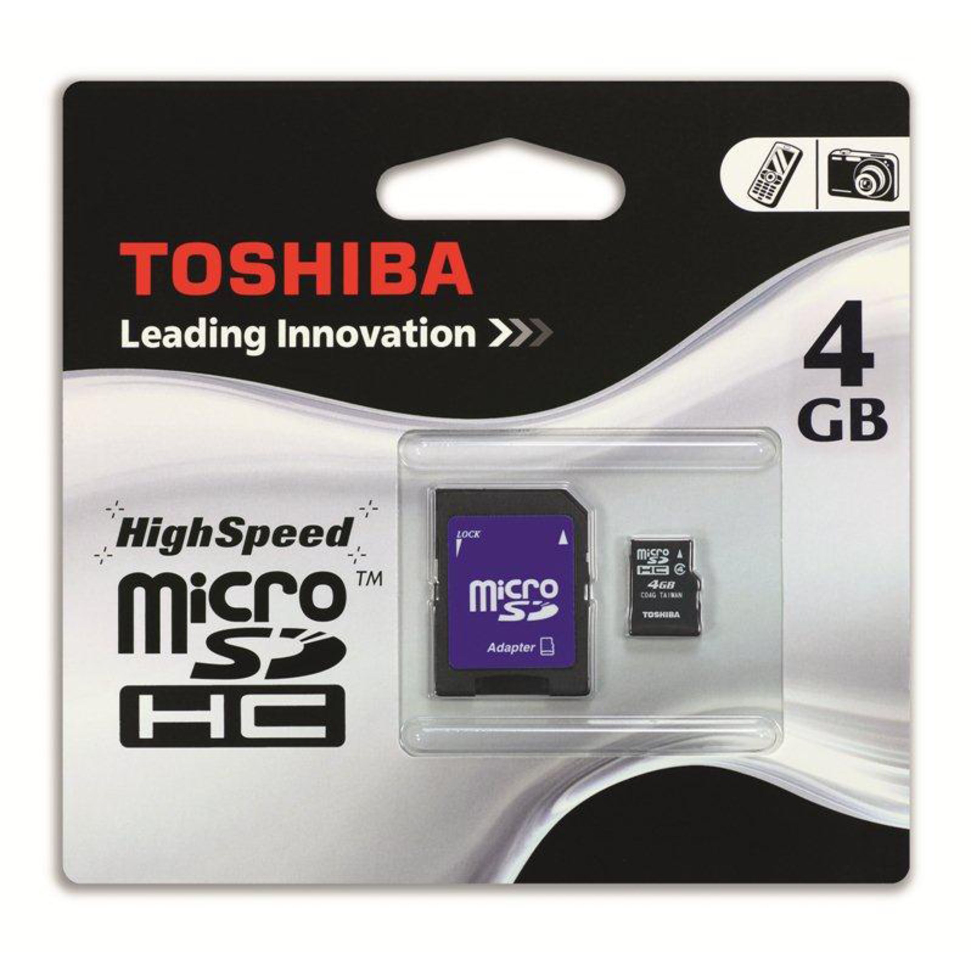 Toshiba Kioxia - 64GB Micro SDHC Card CL10 mit Adapter/ für Card Recorder
