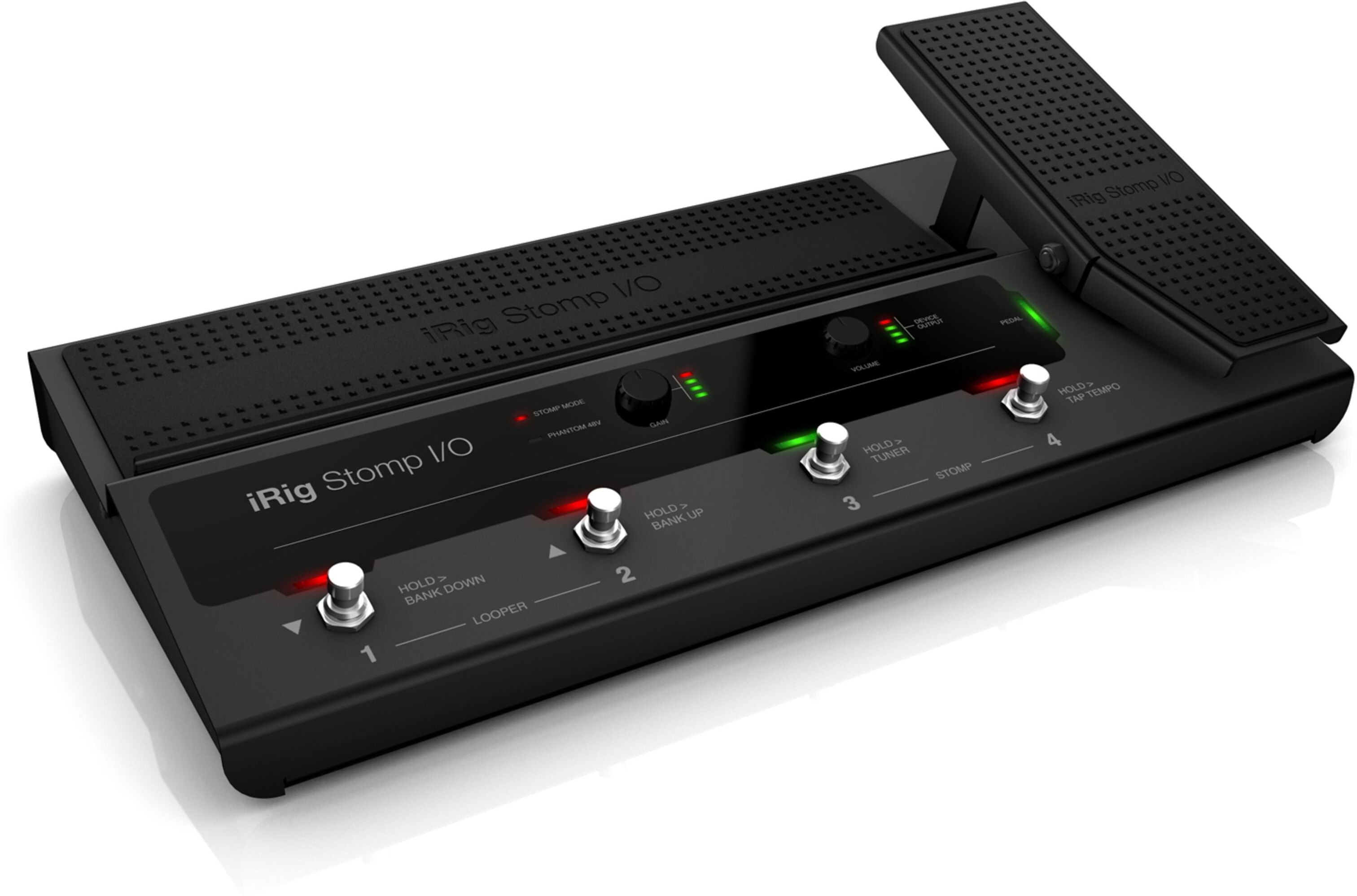 IK Multimedia - iRig Stomp I/O Pedalboard für iOS, PC und Mac