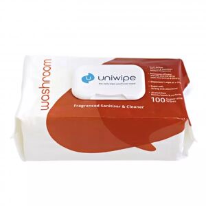 Uniwipe Washroom 100 Reinigungstücher für Sanitäranlagen und Sozialräume