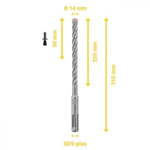 Bohrer SDS-plus Ø 14 mm